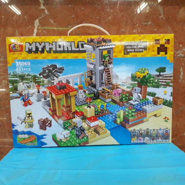 Lego mine craft/ my world no.35069