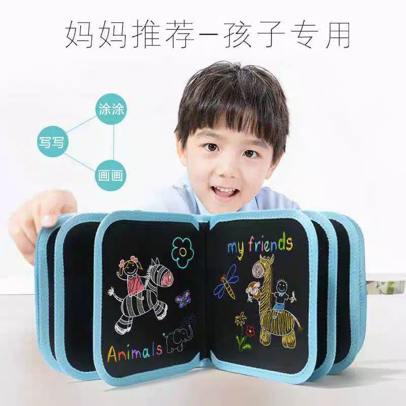 

MAGIC BOOK / REUSABLE BOOK /WATERPROOF BOOK #bukuanak