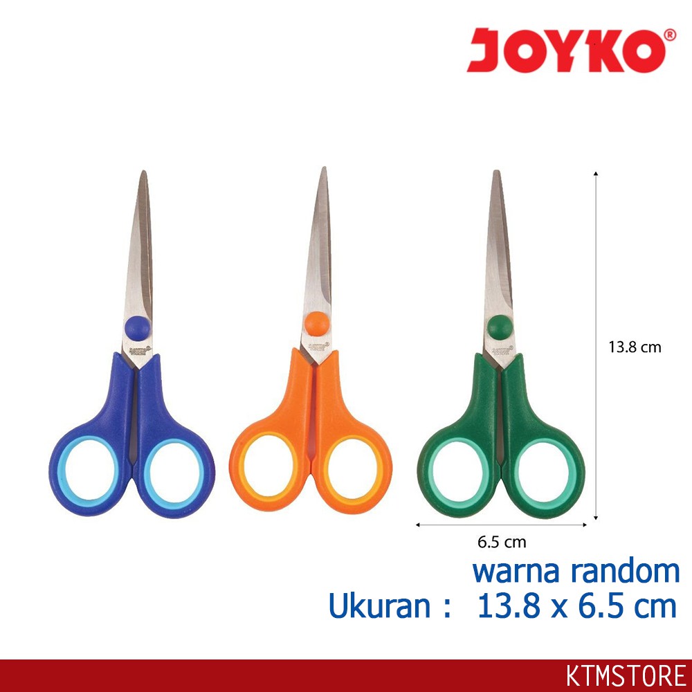 Gunting Kertas Kecil Murah 13.8 cm Tajam Stainless Steel Warna SS-16