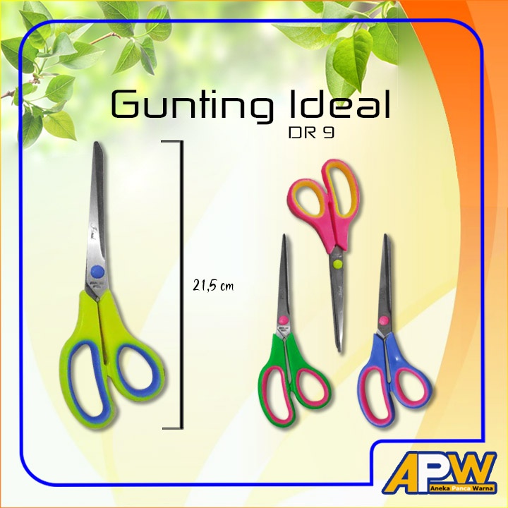 

Ideal DR 9 Gunting Fancy Jumbo 21,5 cm (Scissors)