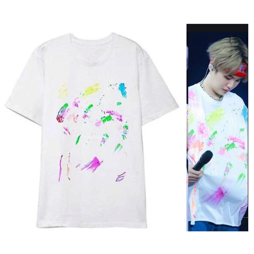 Kaos BTS Suga Muster