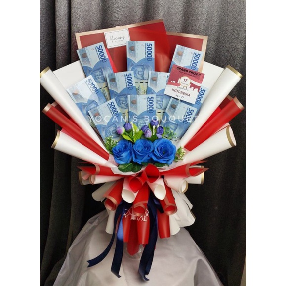 Money Bouquet money bucket buket uang hadiah wisuda kado anniversary buket uang