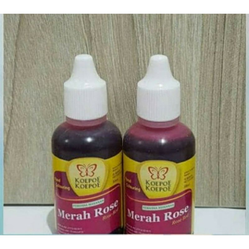 

Pewarna Merah Rose Koepoe Koepoe 30ml