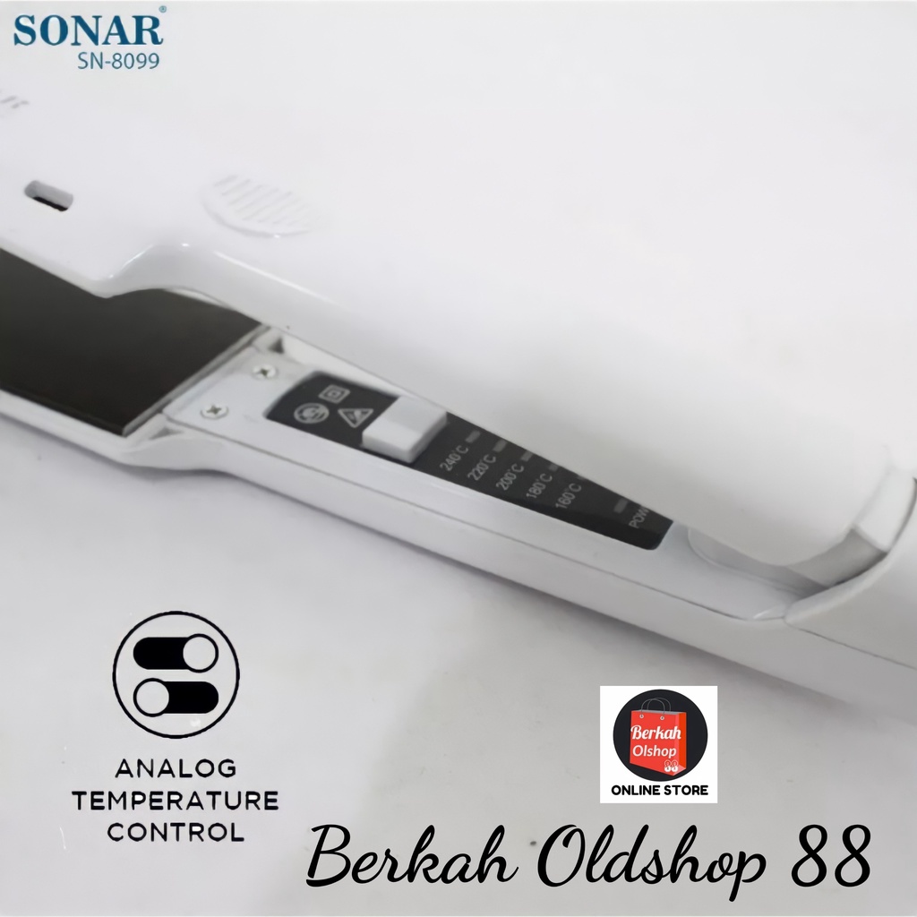 Catokan lurus Sonar SN-8099 , catokan plat besar , hairdryer , catokan 2in1 , CATOKAN SALON