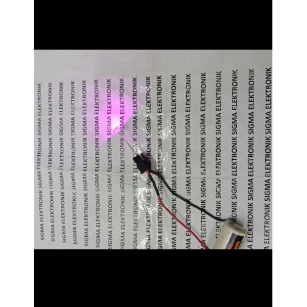 LAMPU LED PURPLE / UNGU 5MM 1/2