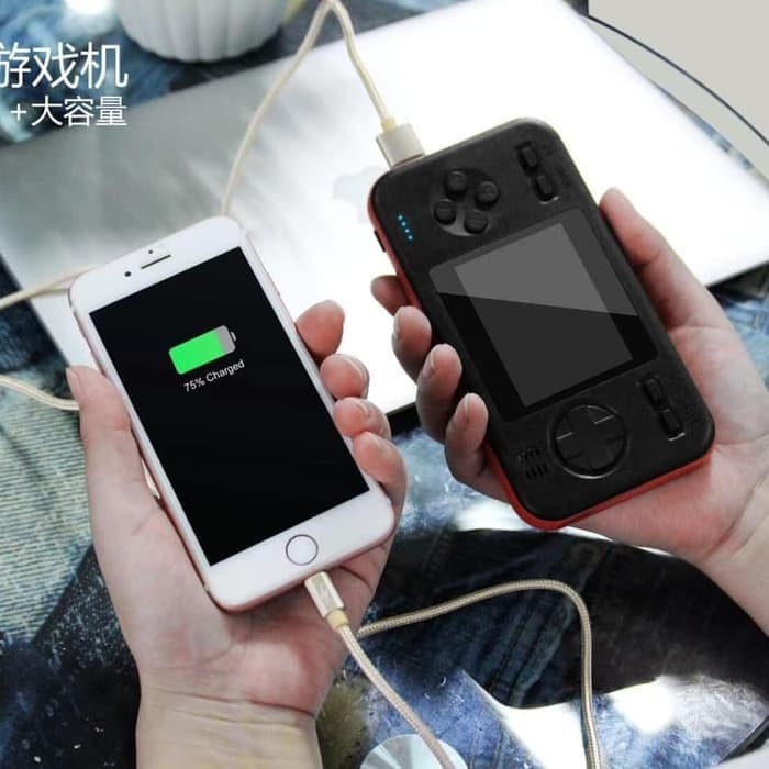 Powerbank 8000maH + Gameboy 416 in 1 Grosir