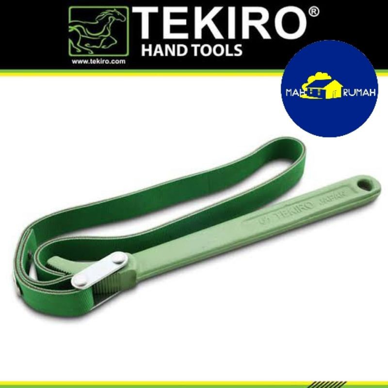 TEKIRO - Kunci FILTER OLI SABUK Belt Kulit Oil Wrench 9&quot; 9inch