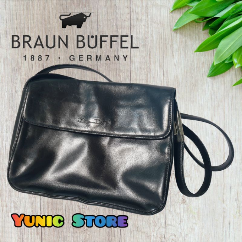 Hand Bag Tas Selempang Braun Buffel Germany Preloved