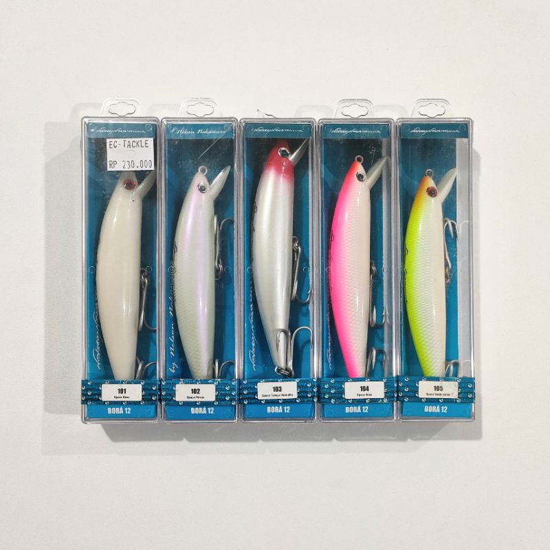 Lure / Umpan Casting Nelson Nakamura Bora 12
