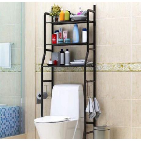 Rak Toilet Kamar Mandi Rak Toilet Organizer WC Tissue sabun Kloset Kamar Mandi 165x50x26