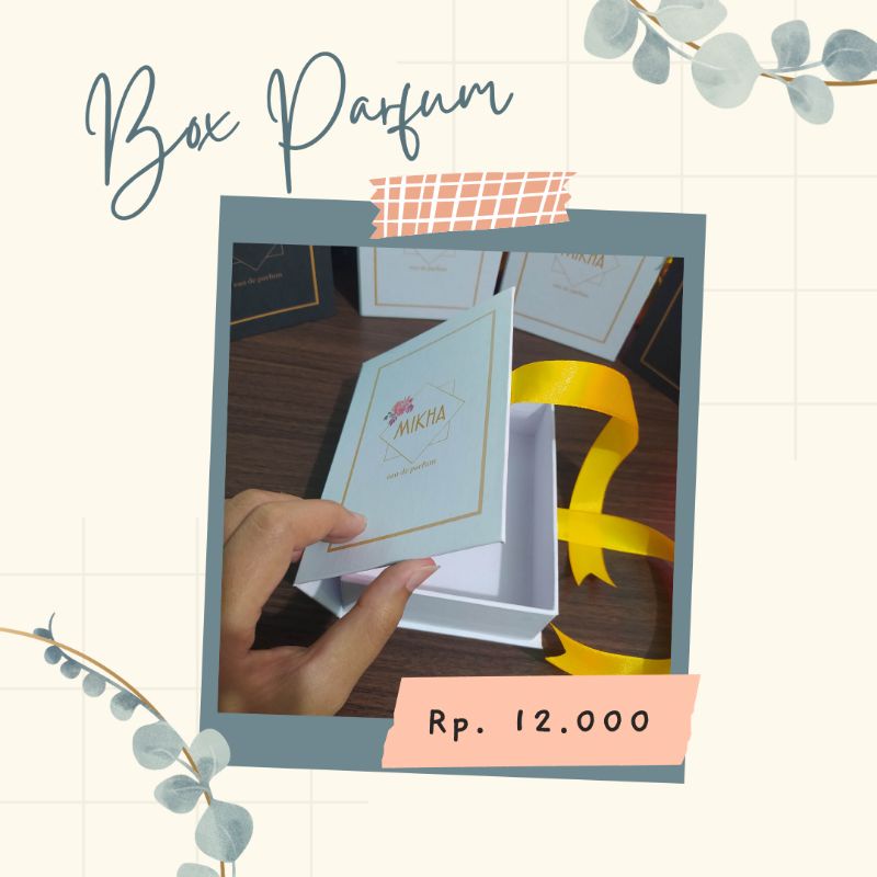 box PARFUM hardbox kotak kado hampers custom box souvernir mini gold emas antam