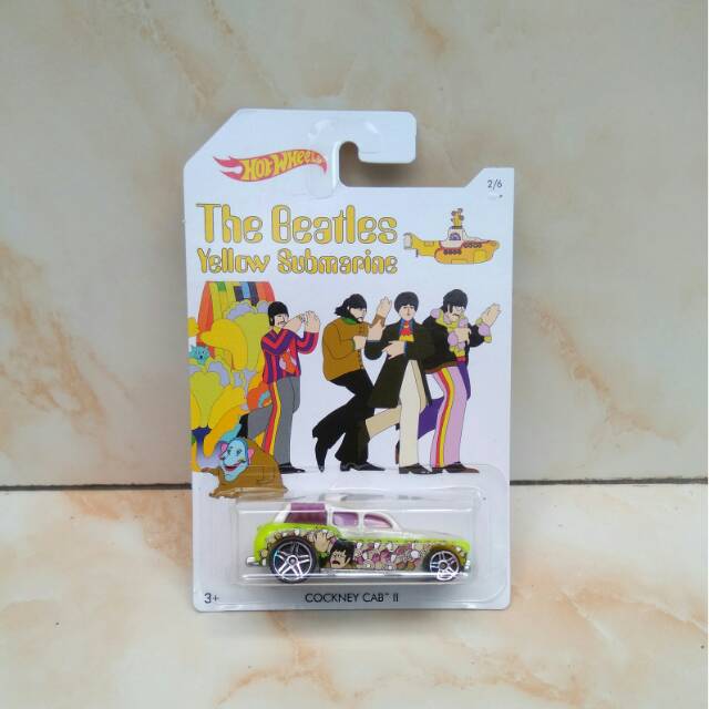 Hot Wheels The Beatles Yellow Submarine Cockney Cab II John Lennon