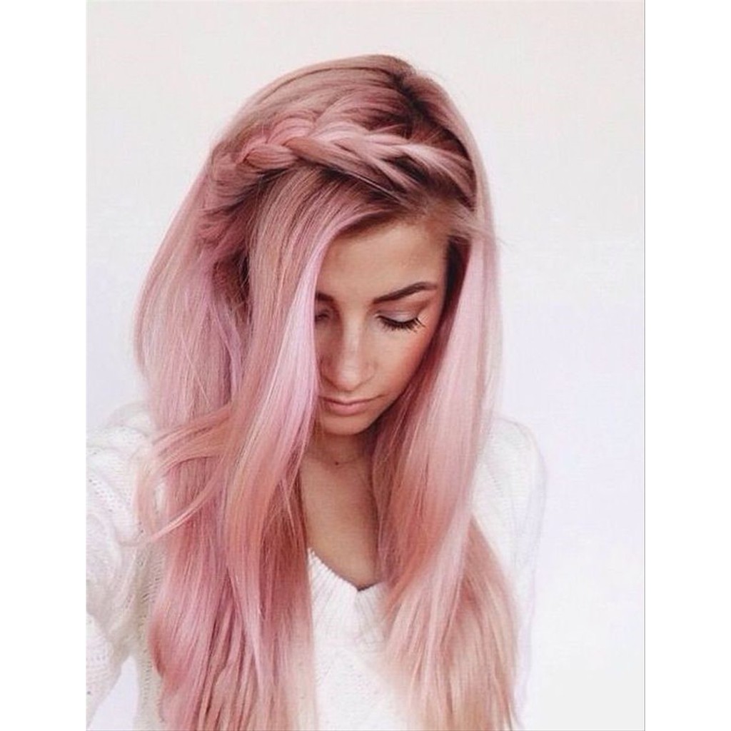 PIAOBISI 11.6 PINK GOLDEN BLONDE color cream / pewarna cat rambut