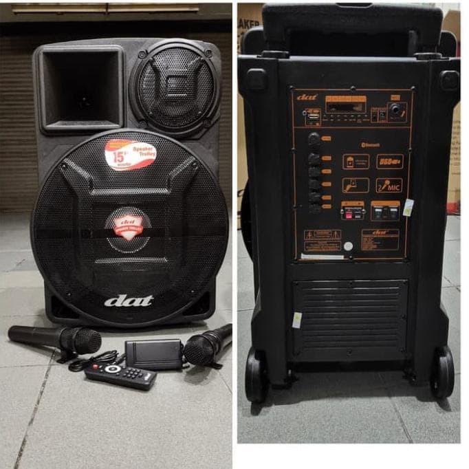 SPEAKER AKTIF DAT DT-155 AKTIF PORTABLE 15 INCH