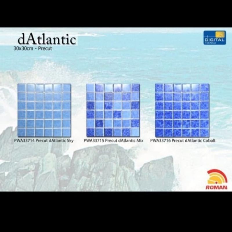Roman Keramik Pre Cut Radiant Series / Pre Cut dAtlantic Series 30x30