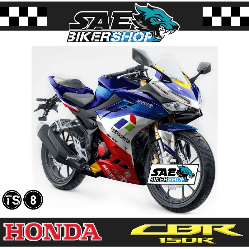 Decal Sticker Fullbody All New CBR150R 2021 Mandalika Racing Team