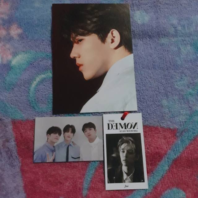 DAY6- The Demon Dowoon postcard, Jae book mark, Dowoon Wonpil Sungjin pc unit