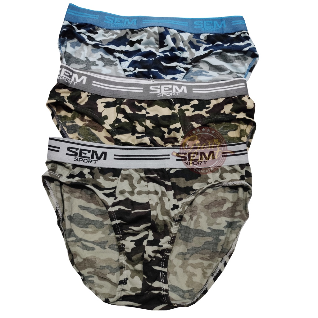 Celana Dalam Pria Sem Sport Premium Original CD SEM915