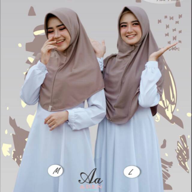 Aden hijab bergo emil