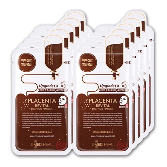 MEDIHEAL PLACENTA SHEET MASK x10