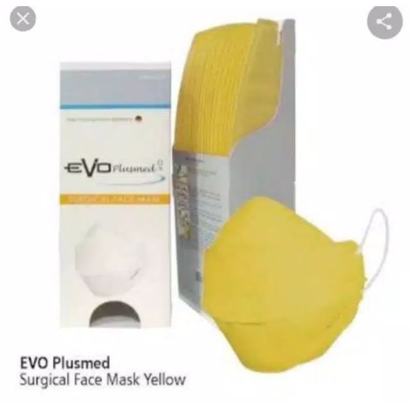 Masker Evo Plussmed 3 ply per pcs