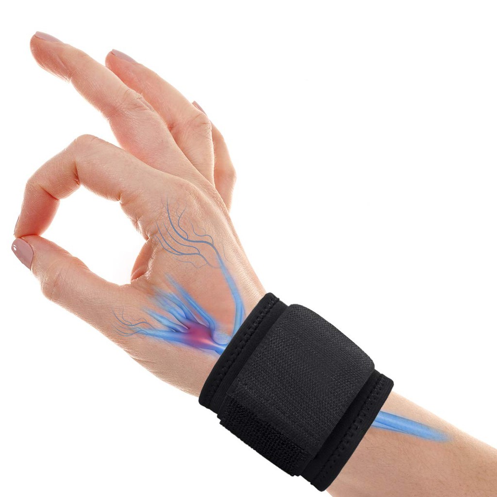 Wrist Support / Deker Pergelangan Tangan / Kesehatan / Olahraga / Compression / Fitnes / Gym