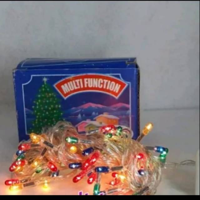 Lampu hias warna warni