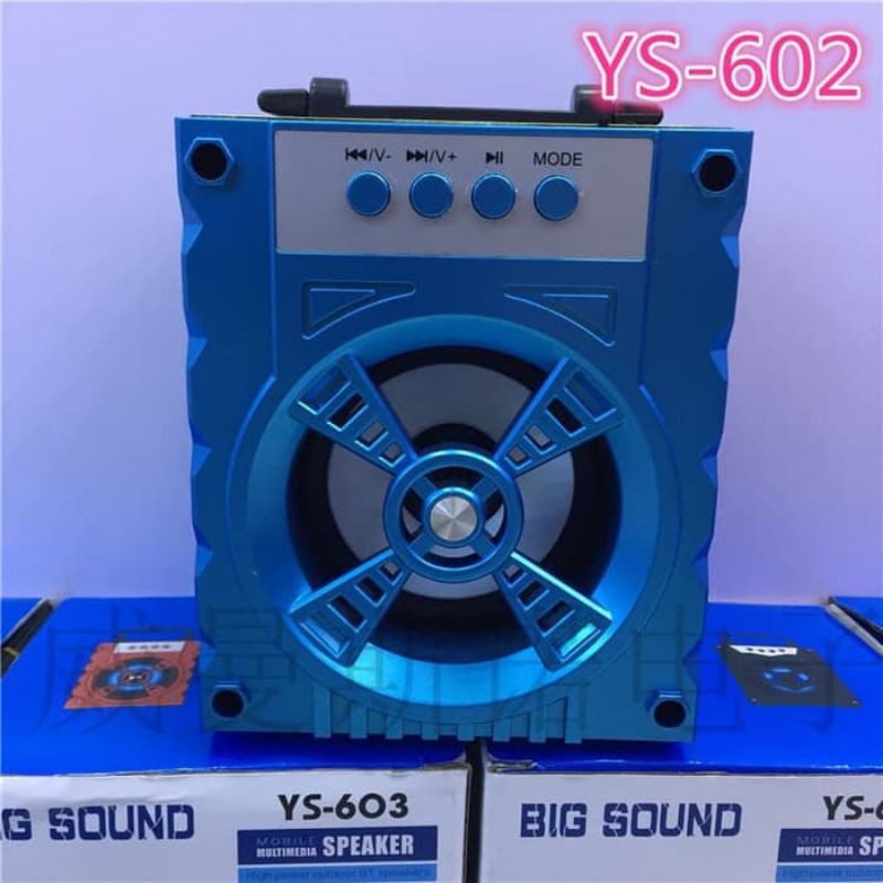 SPEAKER WIRELESS YS-603/ SPEAKER BLUETOOTH MINI/ SPEAKER BT MINI