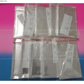 

KUALITAS TERBAGUS!!! Plastik OPP 8 X 10 cm Seal/Lem