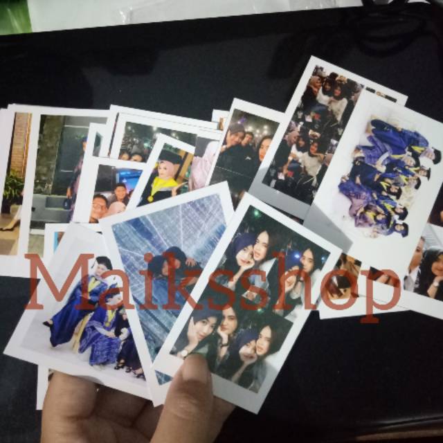 Polaroid Photocard Custom Satuan 1pc tetap dilayani