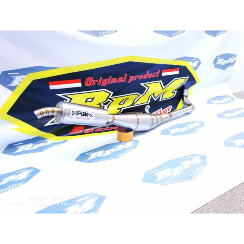 Knalpot Crystal - Knalpot Racing Suzuki Crystal PDK Stainles