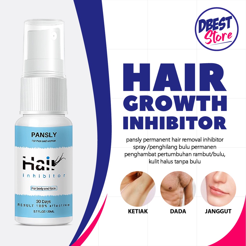 Ready Cod - Penghambat Bulu Tumbuh Pansly Hair Growth Inhibitor