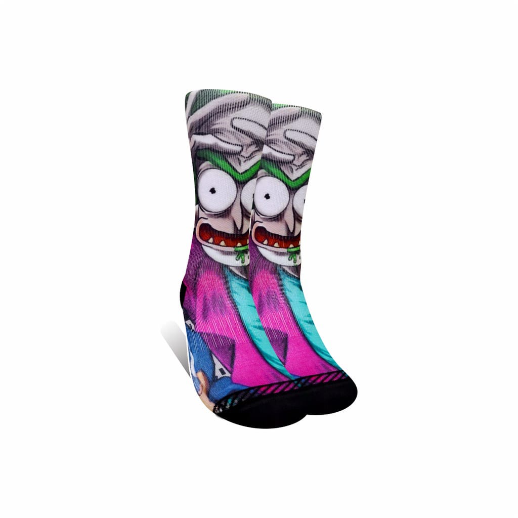 Kaos Kaki Motif Printing No F21