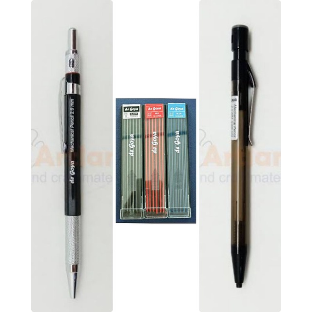 

DE GOYA DEGOYA MECHANICAL PENCIL PENSIL PILOT MEKANIK ISI BESAR 2.0