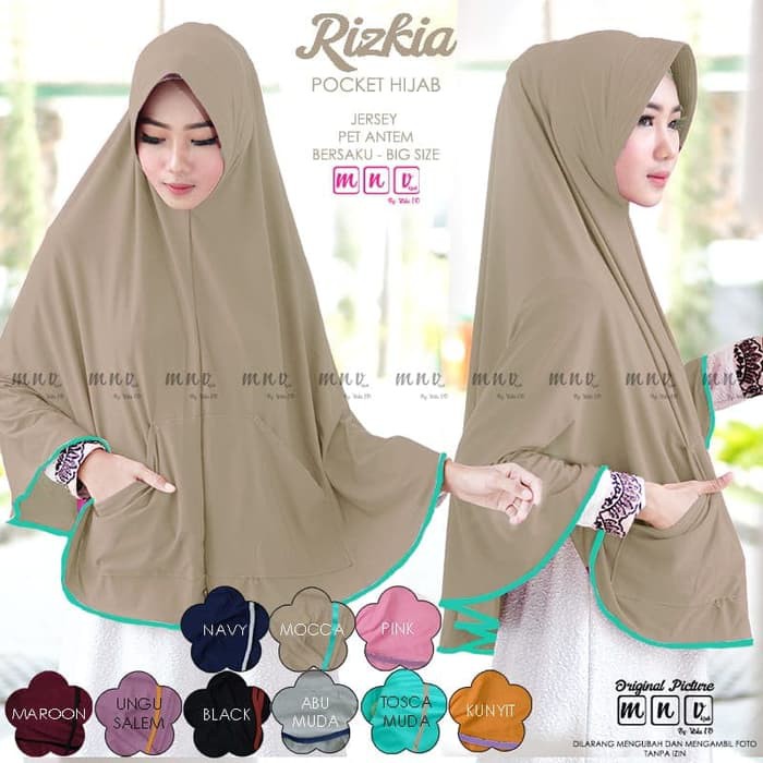 HIJAB INSTANT RIZKIA SAKU