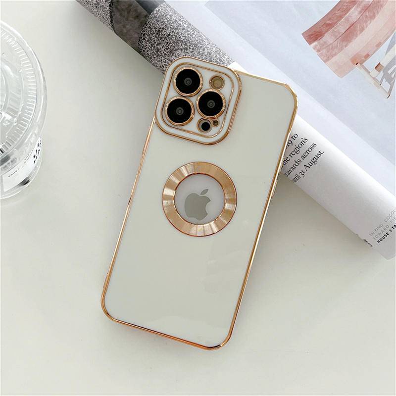 Case Pelindung Kamera Bahan Silikon Warna Polos Untuk iPhone 7 8 Plus SE 2020 2022 SE3 X XS Max XR