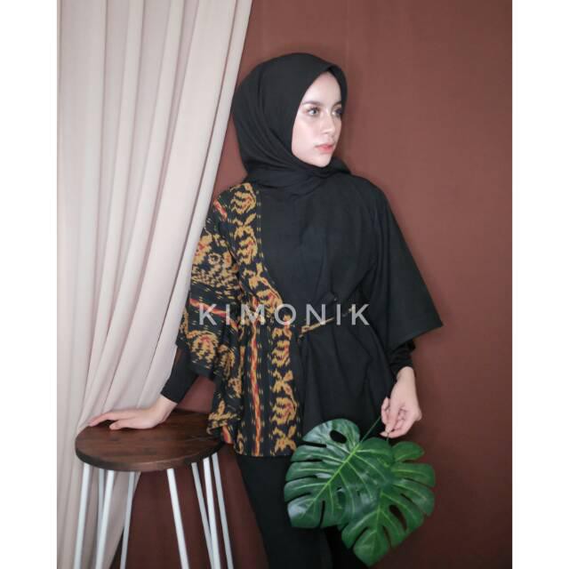 Kimiko Baju Tenun (Saras Rose Gold)