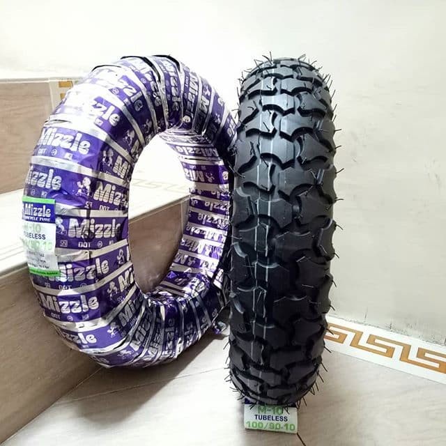 Ban vespa mizzle M 10 ring 10 100/90 bkn michelin maxxis pirelli irc