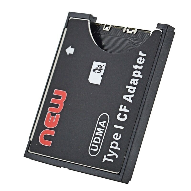 SDXC SDHC SD to CF Compact Flash Type I Converter Memory Card Adapter