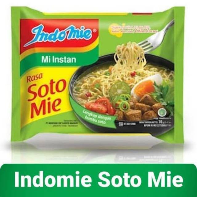 

Indomie goreng soto ayam bawang pasar fresh sayuran segar