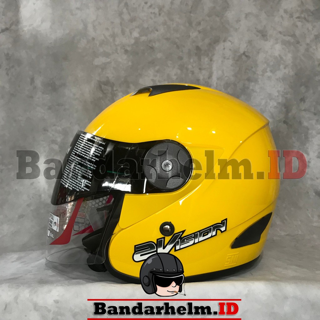 Jual Helm KYT 2 Vision Original + Packing Kardus KYT Shopee Indonesia