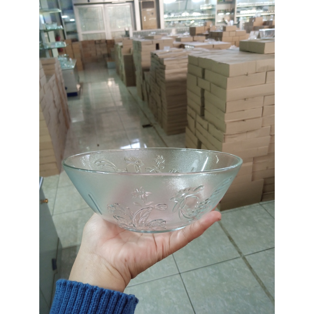 Souvenir Mangkok Kaca Murah Mangkuk Saji Hias Besar Mka6,5 Mangkok Bumbu Mangkok Sambal Mangkuk Keci