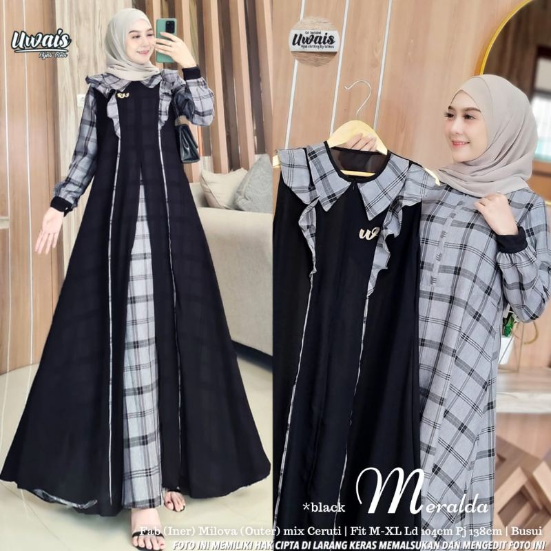 miranda gamis abaya kaftan ori by uwais