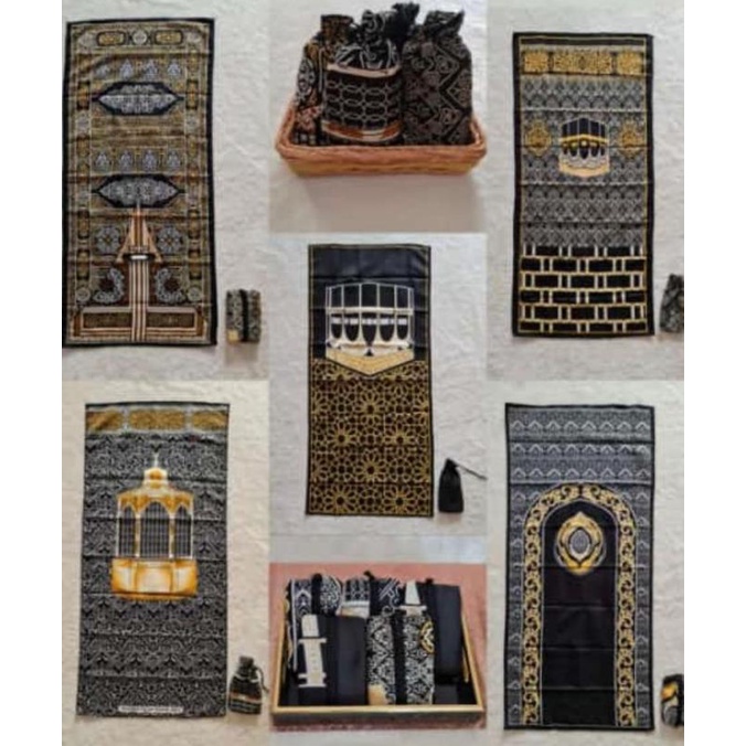 Sajadah Tas travel Kiswa Turkey /Souvenir Sajadah /Oleh Oleh Haji