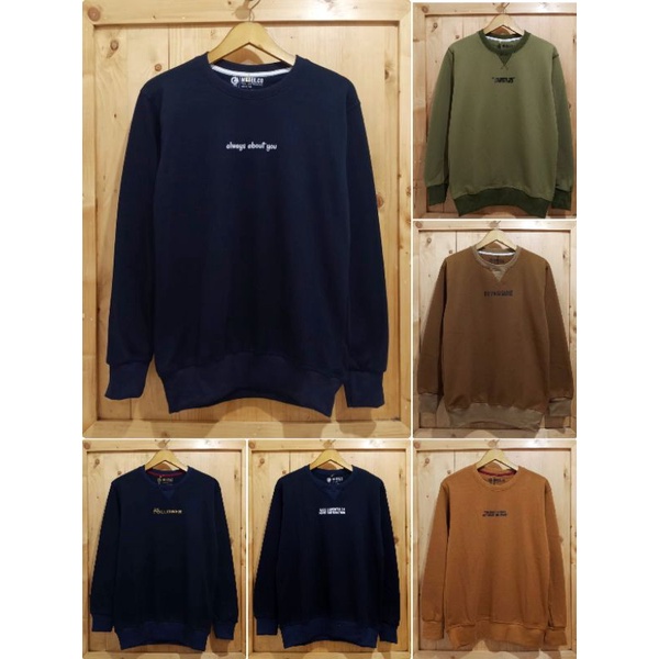 (COD) CREWNECK KACHIOS / SWEATER KACHIOS / MRDEE / SWEATER PREMIUM UNISEX / SWEATER POLOS BASIC