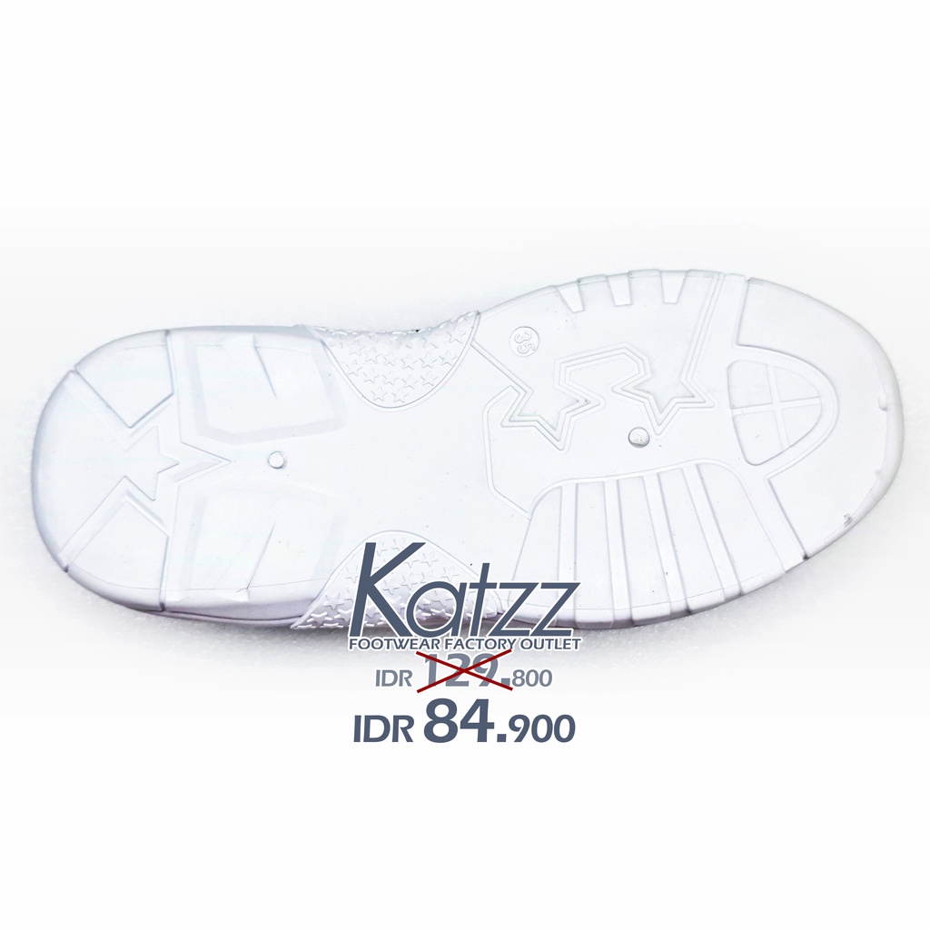 KATZZ Sepatu Sekolah Anak SD 28 - 35 Casual SPORT Kanvas Shoes Slip On. NEW ARRIVAL - SEPATU SNEAKERS PRIA WANITA Hitam Putih sekolah olahraga sport jogging kuliah