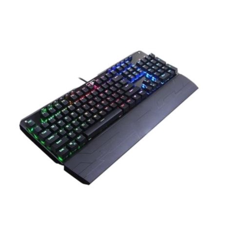 Keyboard gaming redragon mechanical wired usb 2.0 multimedia fullsize macro rgb indrah k555 k555rgb