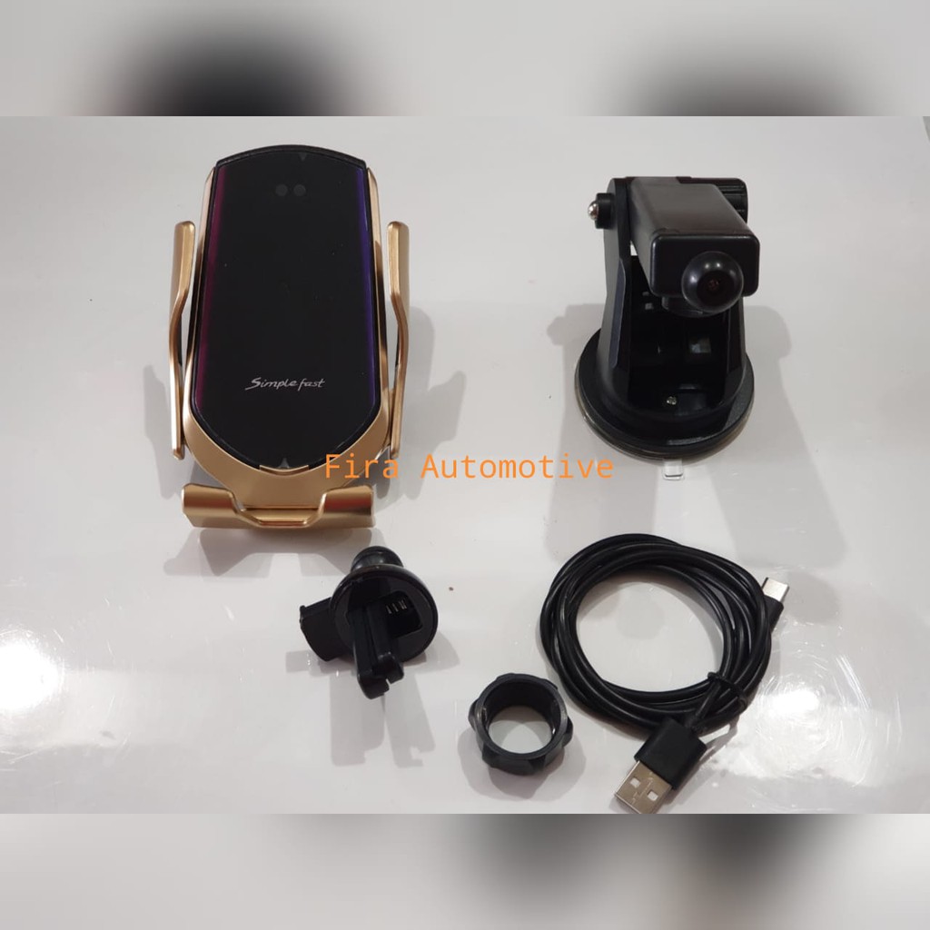Holder Car Wireless Charger/ Charger Mobil Wireless