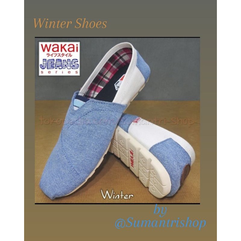Sepatu Wakai / Hijau Cincau / Sepatu Wakai Murah