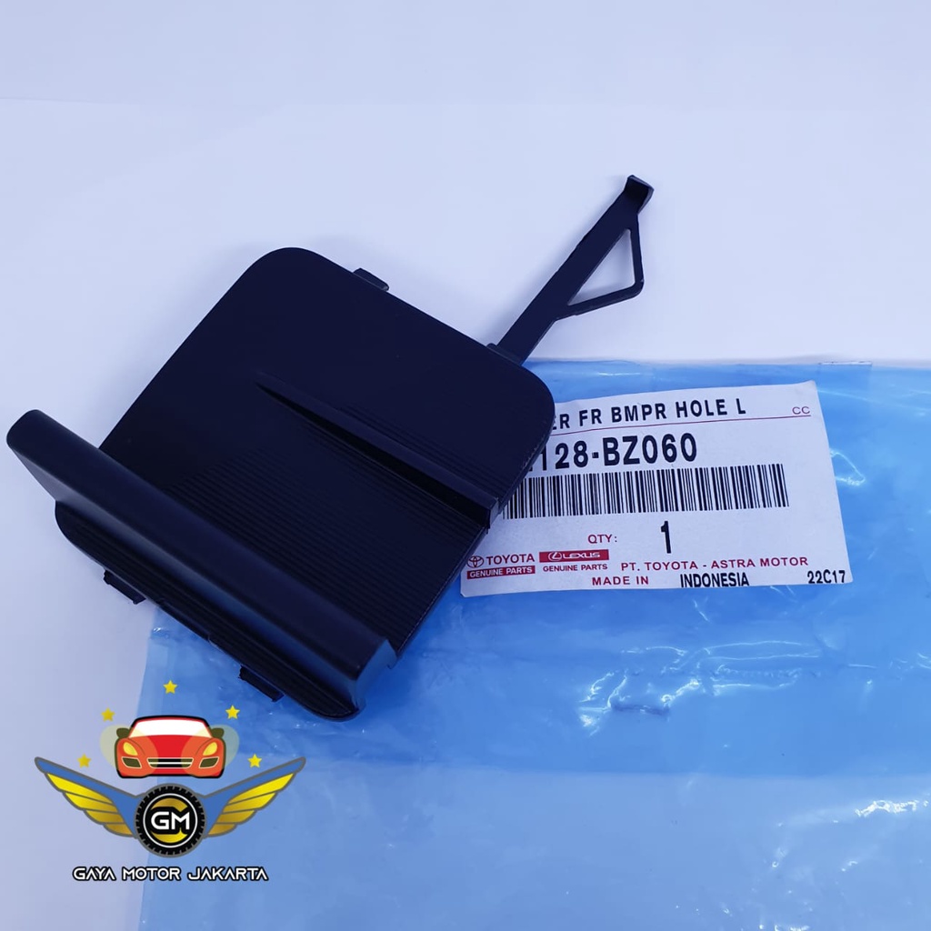 Cover Derek-Towing Bumper Depan Kiri Rush-Terios 52128-BZ060 Original